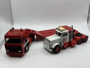 Matchbox Super kings DAF Space Cab + Peterbilt Total + Flat Bed Diecast Models - Picture 1 of 13