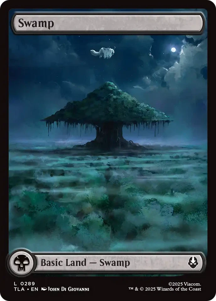 Swamp (FOIL) x1 - MTG Avatar: The Last Airbender TLA #289 - Image 1 of 1