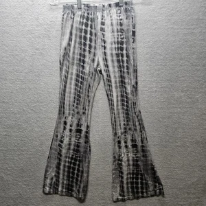 SHEIN Girls Sz 11-12Y Wide Leg Jegging Black Pull-On - Picture 1 of 8