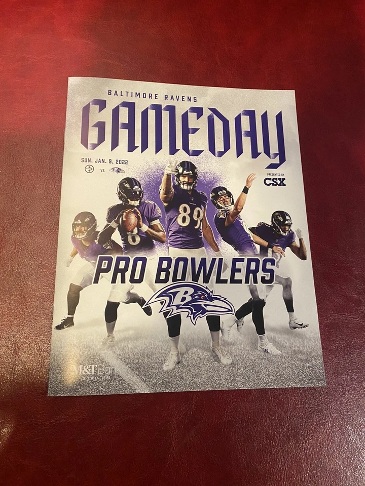 PITTSBURGH STEELERS 2021 足球计划 BEN ROETHLISBERGER VS. RAVENS 1/9/22 — 第 1/1 张图片