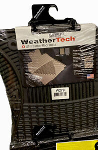 WeatherTech All-Weather Floor Mats for Lexus GS with AWD 13-19 1st 2nd Row Black