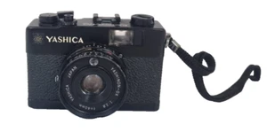 Yashica 35 Electro 35 CC fotocamera a pellicola - nero (O18) - Foto 1 di 7