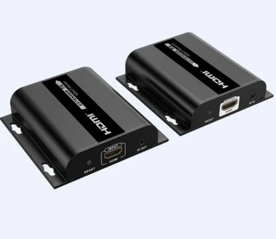  UP to 394Ft, LKV383 V4.0 HDMI Extender With IR 1080P Over RJ45 UTP STP Cat5e/6 - Image 1 of 4