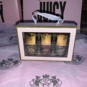 Retro Juicy Couture Glitzer Nagellack Set Neu im Karton - Bild 1 von 3