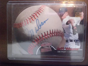Jeff Weaver 2000 Autograph Crown Royal Pacific - Picture 1 of 1