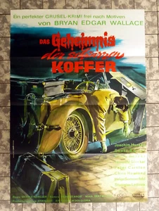 B. EDGAR WALLACE * A1-FILMPOSTER B- GEHEIMNIS DER SCHWARZEN KOFFER ´62 S. BERGER - Bild 1 von 1