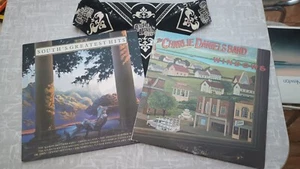 The South's Greatest Hits LP + Charlie Daniels Band - Windows LP & Tour Bandanna - Picture 1 of 8