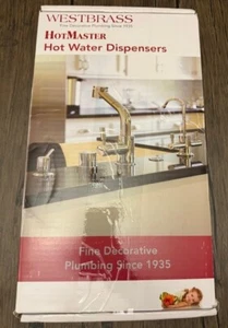 Westbrass D271-NL-07 Velosah 9" 1-Handle Hot Water Dispenser Faucet-Satin Nickel - Picture 1 of 12