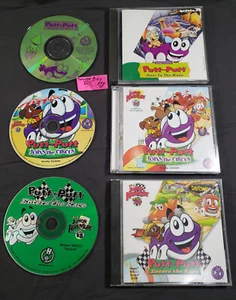 Putt Put Goes to the Moon Joins Circus Enters Race PC Windows CD lila Autospiel - Bild 1 von 7