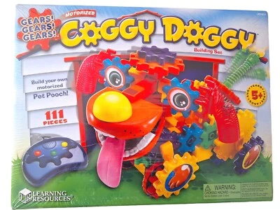 New Learning Resources Gears! Gears! Gears! Motorized Coggy Doggy Factory Sealed - Image 1 of 4