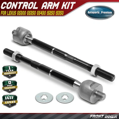 2x Extremo de barra de amarre interior delantero izquierdo y derecho para Lexus GS300 GS350 GS430 IS250 IS350 Foto 1 de 4