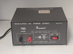 Samlex model RPS 1210 12V Regulated DC Power Supply 13.6 VDC 10A 136W - Picture 1 of 10