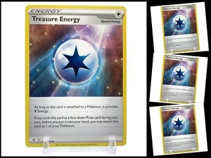 Pokemon EVOLVING SKIES 165/203 Treasure Energy 4X ENTRENADOR 4 Cartas Juego de Cartas Coleccionables X4 - Imagen 1 de 3
