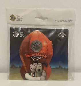 2019 Wallace and Gromit 50p Fifty Pence Coin RM Royal Mint Pack