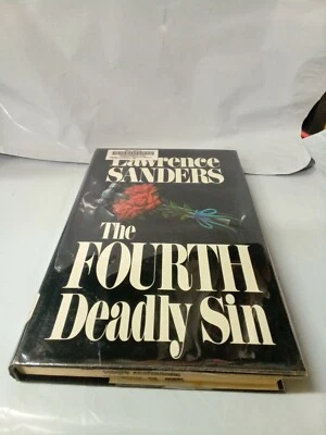 The Fourth Deadly Sin -HARD COVER Sanders, Lawrence - GOOD 1985  - Image 1 of 4