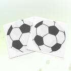 80 stcke und Wei Ball Fuball Papierserviette Sport fr