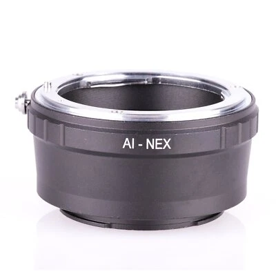 RISE UK Adapter for Nikon AI F Lens to Sony E-Mount A7IV A7R A7SIII A6400 A7C NEX