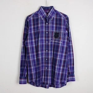 Paul & Shark Hemd Gr. 38 Herren Logo bequem Baumwolle praktisch kariert Man - Bild 1 von 5