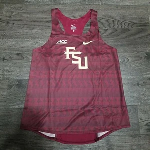 NIKE FSU Florida State Seminoles Track and Field Team Singlet Womens MEDIUM - Picture 1 of 8