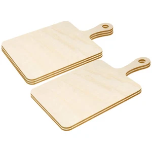 5 Pcs Mini Wooden Cutting Board Chopping Small Cheese Blank - Picture 1 of 12