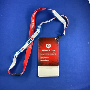 EA SPORTS 2014 Lanyard FIFA NHL Madden NCAA Game Stop Exclusive STAFF Only Badge - Picture 1 of 4