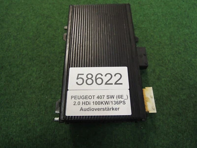 Amplificatore audio Peugeot 407 SW (6E_) anno 2009 9653555980 - Immagine 1 di 4