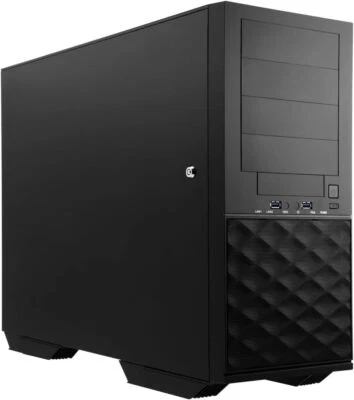 In-Win IW-PL052X.B3 SV PL052X.B3 Long Pedestal ATX Mid Tower BK No PS 4 1 - Image 1 of 4