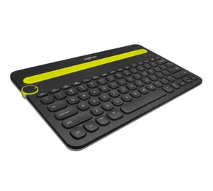 Logitech K480 Bluetooth Tastatur Windows macOS Android Russ QWERTY schwarz Bulk - Bild 1 von 3