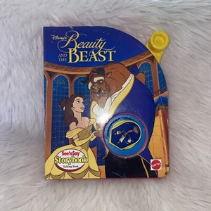 Vintage 1994 Disney The Beauty And the Beast See 'n Say Storybook Mattel *WORKS* - Picture 1 of 4