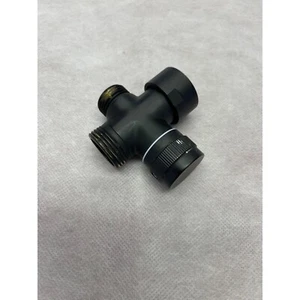 AlenArt Outdoor Shower Fixture Replacement Part matte black hand shower diverter - Picture 1 of 3