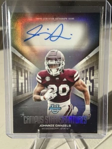 Bowman University 2025 cromo Johnnie Daniels Campus Star Signatures automático ⭐️ - Imagen 1 de 2