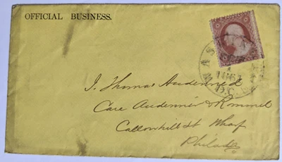 D.C.--Callowhill St. Wharf, Philly/O.B./Sc.#26/Post-Demonetization:9/1/61 - Image 1 of 2