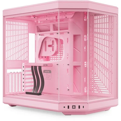 HYTE CS-HYTE-Y70-SM Computer Case - Y70 Mid-Tower ATX Strawberry Milk Retail - Image 1 of 4