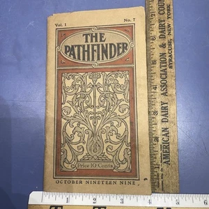 Rare 1909 the Pathfinder Magazine for Men Ritter Dental Mfg Rochester NY - Picture 1 of 10