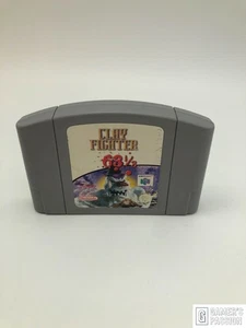 Clay Fighter 63 1/3 • Nintendo 64 • N64 • Buen estado • solo módulo • probado - Imagen 1 de 3