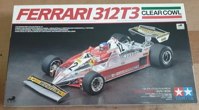 Tamiya  1/20 Ferrari 312/t3    clear cowl  - raro -  NUOVO - Immagine 1 di 3
