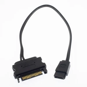 SATA 15 Pin to 6 Slimline Power Adapter Cable for Optical Drive, CD DVD...  - Picture 1 of 5