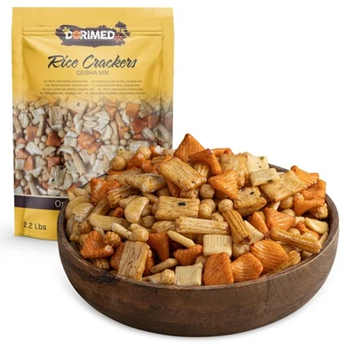 Reiscracker, Geisha Mix 1 kg I Geisha-Reis-Cracker-Snack-Mix I Vietnamesische... - Bild 1 von 4