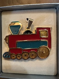 Weihnachten Wallace Silberschmiede Zinn emailliert Plätzchen ZUG ORNAMENT NEUWERTIG MIT BOX - Bild 1 von 4