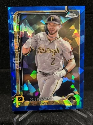 2025 Topps Chrome Sapphire Edition - Spencer Horwitz #243 Pirates - Image 1 of 2