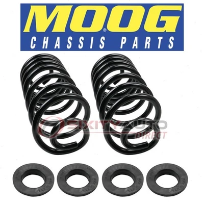 MOOG Rear Coil Spring Set for 1990-1993 Lincoln Town Car 4.6L 5.0L V8 - bo Foto 1 de 4