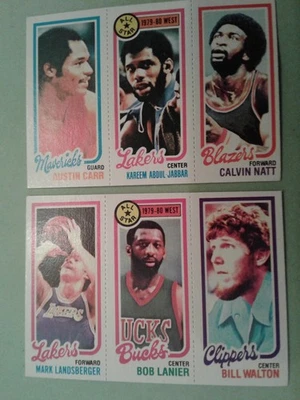 Карты 1980-81 Topps Карим Абдул-Джаббар и Боб Ланье All Star - Изображение 1 из 4