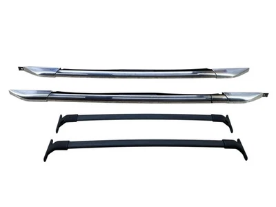 2018-2024 LINCOLN NAVIGATOR LEFT & RIGHT ROOF RAIL LUGGAGE RACK SET W/CROSS BARS Foto 1 de 4