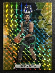 Mosaico Panini amarillo reactivo 2022-23 #31 Jayson Tatum Boston Celtics - Imagen 1 de 2