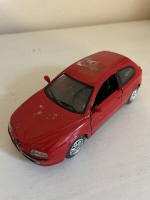 Newray Alfa Romeo 147  1:32 Scale Red Model Diecast Toy Car - Image 1 of 4