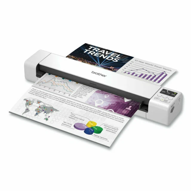 Brother DSmobile DS-940DW USB/Wireless Duplex Portable Scanner White DS940DW - Image 1 of 1