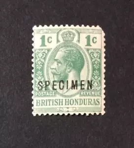 BroadviewStamps BR Honduras #92 specimen. MH OG. F. Clipped corner. - Picture 1 of 2