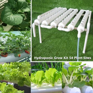 Hydroponic Grow Kit 54 Plant Sites 1 layer Plant Vegetable Garten High Yield NEU - Bild 1 von 15