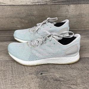 Women's adidas PureBOOST DPR Mint Green Grey White F36679 size 10.5 - Picture 1 of 10