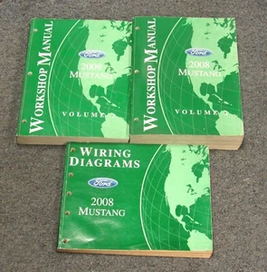 2008 Ford Mustang GT Service Repair & Wiring Diagrams Manual Set - Picture 1 of 1